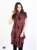 Plaid Yarn Winter Heavy Scarf Plaid Yarn Winter Heavy Scarf